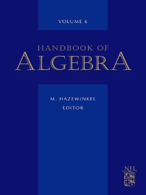 cover image of Handbook of Algebra